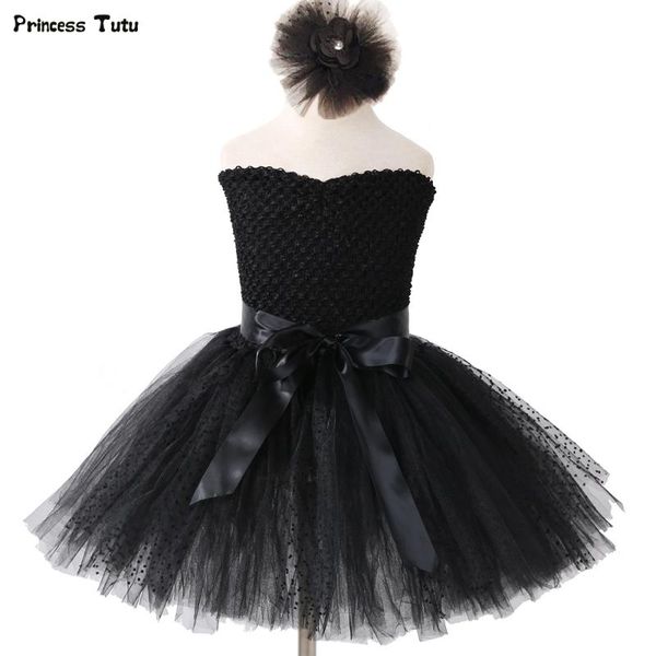 

black swan tutu dress kids girl wedding evening party dress children shoulderless tulle tutu dresses for girls gowns 1-14y, Red;yellow