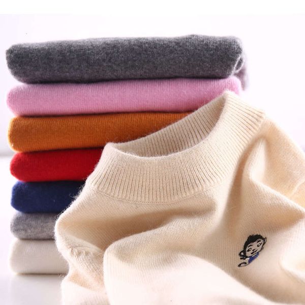 

for and sweater basic boys cashmere girls woxk, Blue