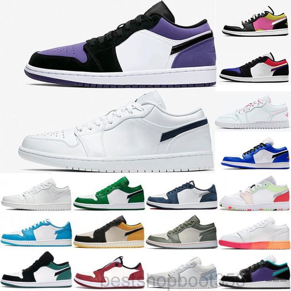 

low 1 1s men basketballs shoes varsity red paris shadow unc chicago tropical brown outdoor sports sneakers mens trainers ff9q