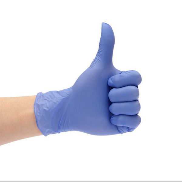 

glove 100pcs/pack disposable nitrile exam gloves latex- powder-for cleaning, mechanics, automotive, industrialoutletw6qn