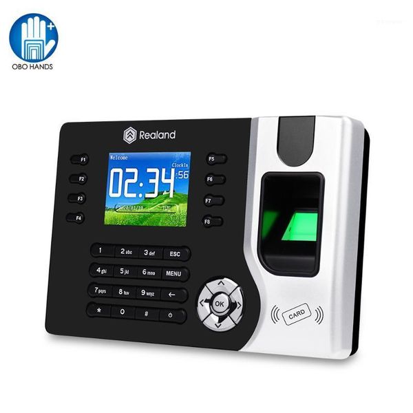 

fingerprint access control 2.8inch usb/ tcp/ lp biometric rfid attendance time clock recorder employee electronic card reader machine a-c071