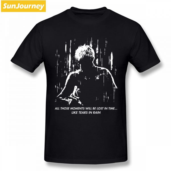 

casual like tears in rain blade runner t shirt camiseta t-shirts cotton 3xl short sleeve men shirts sport hooded sweatshirt hoodie