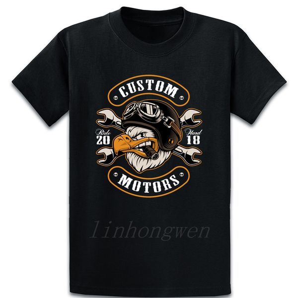 

eagle biker custom motors t shirt pattern cotton normal funny casual character summer style gift shirt sport hooded sweatshirt hoodie