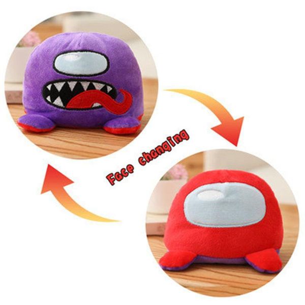 

among us plush toys double-sided among us plush toys space werewolf killing game doll plush toy game kawaii stuffed doll toys