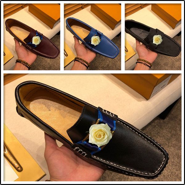 

fashion men's casual shoes brand men loafers leather fur mocassim masculino breathable slip on boats shoes chaussures hommes, Black