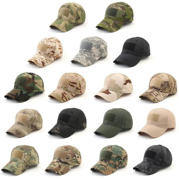 

outdoor sport tactical army cap snapback stripe cap camouflage hat simplicity army camo hunting, Black;white