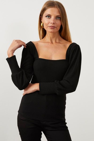 

cool & women square collar blouse ey1108, White