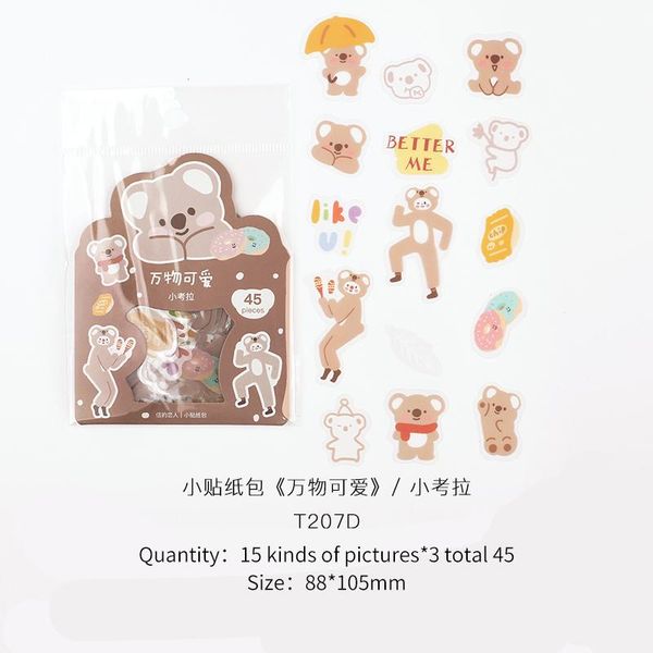 

45 pcs lot cute stickers set girly kawaii decorative scrapbooking journal album stationery sticker aesthetic stick label jllhbt yeah2010