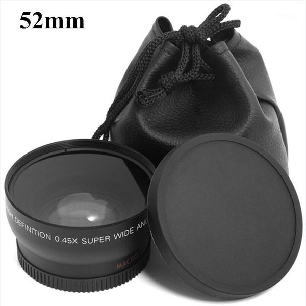 

other cctv cameras 0.45x 52mm 52 fisheye wide angle macro conversion wide-angle lens bag 62mm cap for nikon d5000 d5100 d3100 d7000 d3200 d9