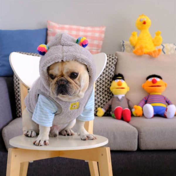 

fadou pet pago fat dog kirky schnauzer lamb coral cashmere winter clothing