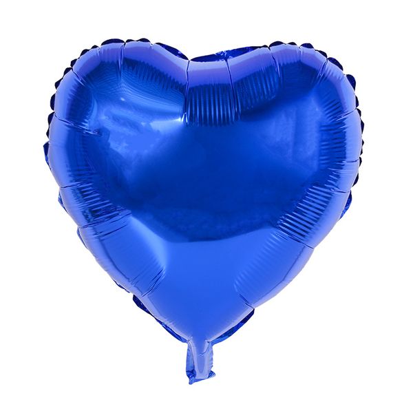 

15 color valentine's day balloon 18 inch love aluminum film balloon wedding room decoration heart-shaped balloon t9i00984 188 g2