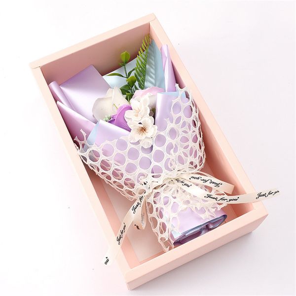 

mother day simulation box soap gift valentine wedding birthday flower boxes present