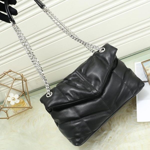 

clutch fashion shopping purse 31cm large shape jumbo chain shoulder bags bags women new flap messenger crossbody handbag designer tote axck