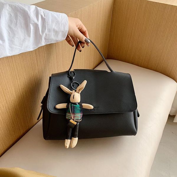 

ladies shoulder bags fashion handbags casual women's bags pure color pu ladies messenger