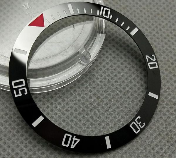 

40mm ceramic titanium bezel insert watch kit fit automatic 43mm mens watch case new bezels insert watch accessories11