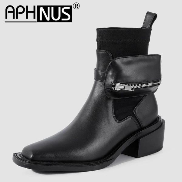 

женская обувь женские сапоги высокой пятки сапоги черные с карманами, Black