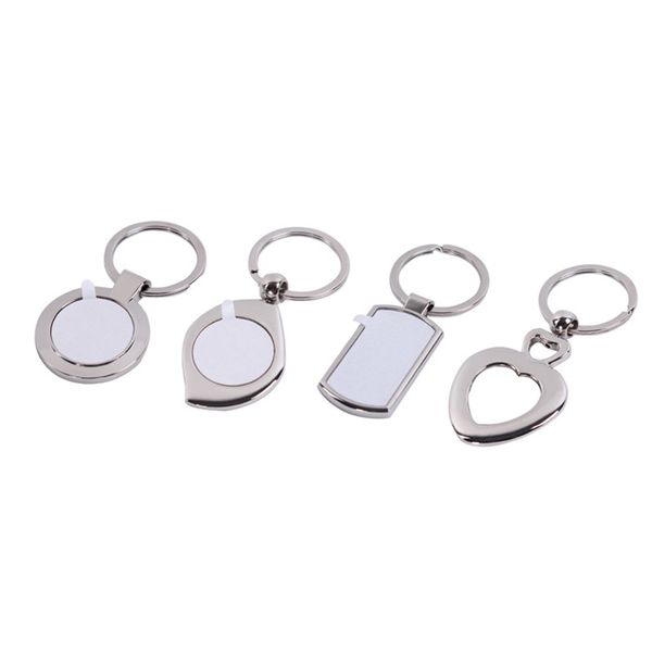 

sublimation blank material keychain keyring personality diy drawing supplies square lock buckle new year gift 50 l2