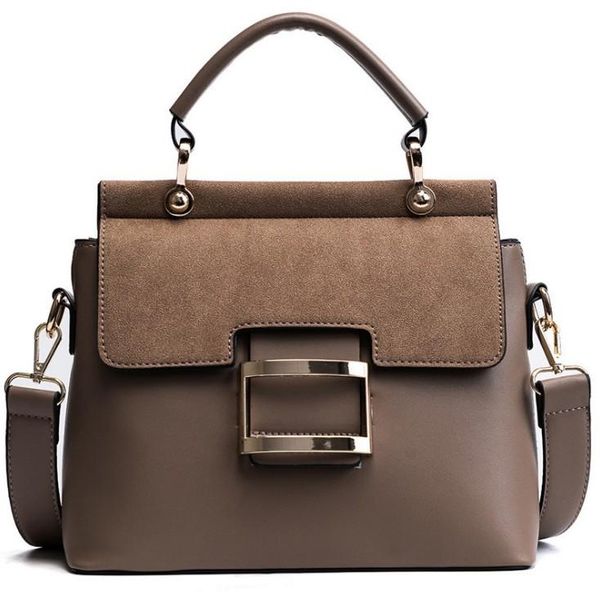 

women bag vintage shoulder bags 2020 buckle pu leather handbags crossbody bags for women spring sac femme