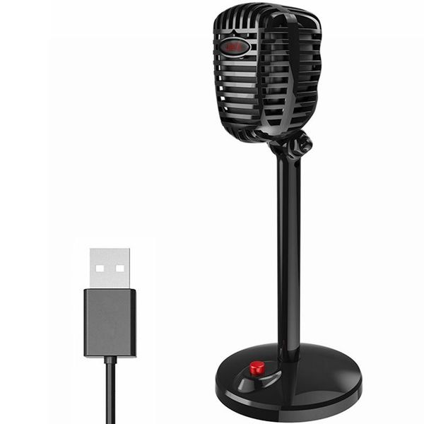 

new computer microphone rotatable usb microphone drive voice chat equipment video conference