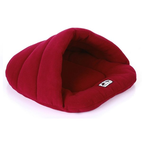 

pet soft polar fleece mat cat small dog kennel sofa sleeping bag house puppy cave bed winter warm 5 n3evk