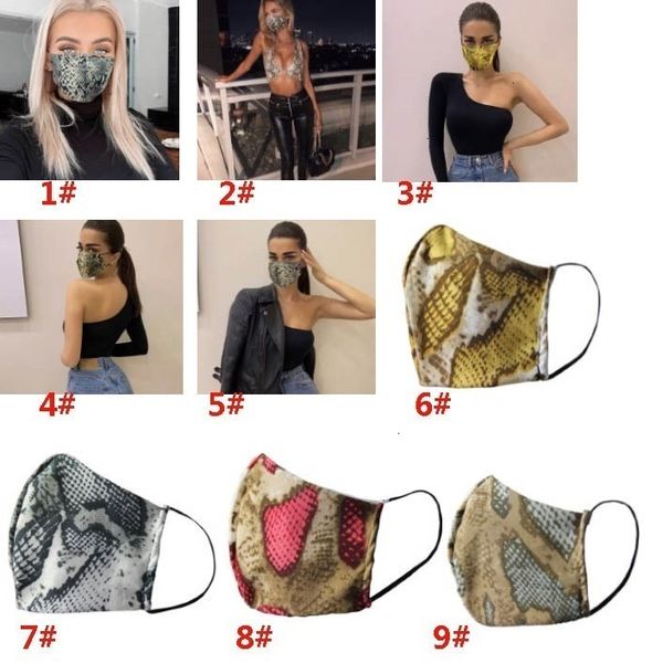 

mask face designer washable dustproof fashion leopard cycling men and women outdoor sports print cotton mouth masks hh9-3101