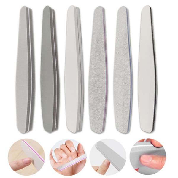 

professional 6 pcs/set nail files kit double sided nail buffing files sponge sanding polishing sandpaper manicure pedicure tools