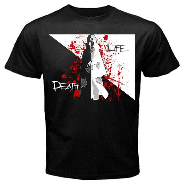 

uchiha death life naruto sasuke movie manga anime japan t shirt black new fashion summer custom shirts sport hooded sweatshirt hoodie