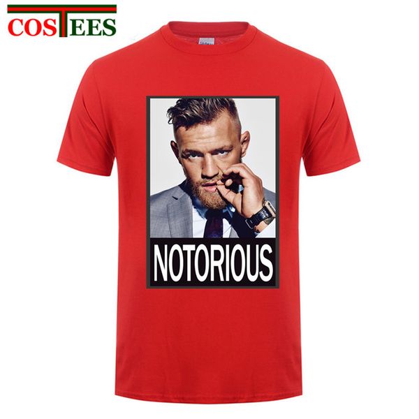 

sport conor mcgregor t-shirt men man's brand clothing short sleeve crewneck ufc fans tshirt homme cotton group mma fighter t shirt men