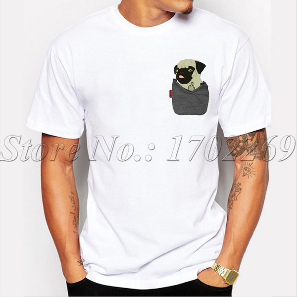 

funny men customized pug you pocket design animal dog cool short sleeve casual hipster s sport hooded sweatshirt hoodie t shirt