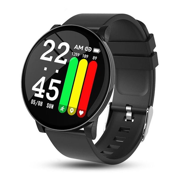 

w8 smart sports watch, sports, waterproof, heart rate and sleep control