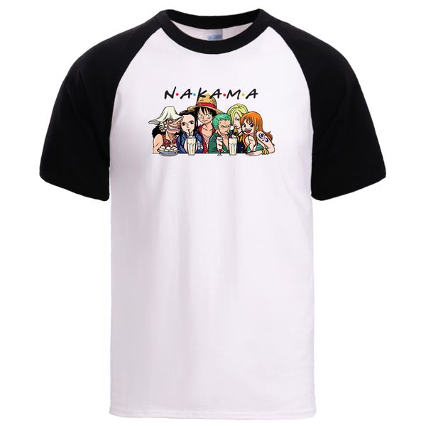 

sport luffy one piece tshirts mens summer workout 2020 anime cartoon print t shirts raglan male loose black t shirts man