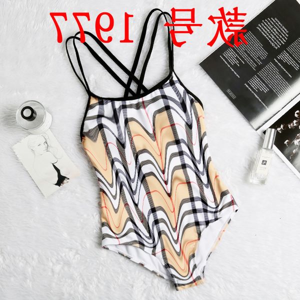 

new bikini factory print women's one piece swimsuit
