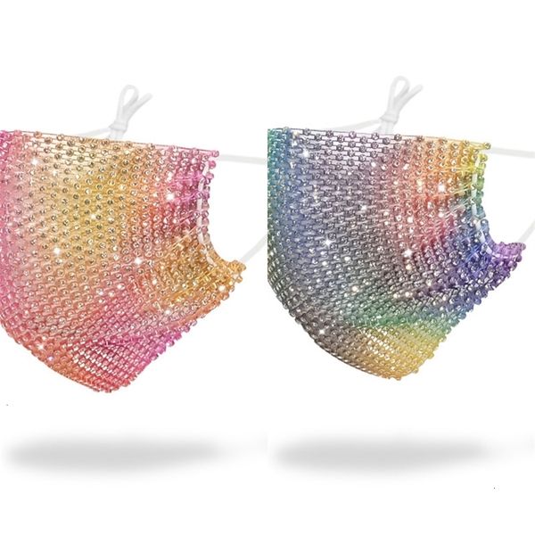 

mask reusable bling sequins fashion protective factory7afmclub face dustproof adjustable mouth masks for women