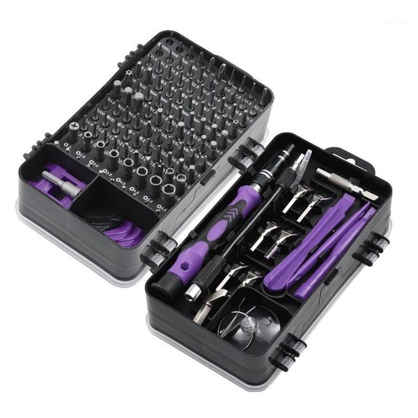 

screwdriver set 135/25 in 1 bit precision magnetic screw driver torx bits insulated multitools phone repair hand tools kit set1