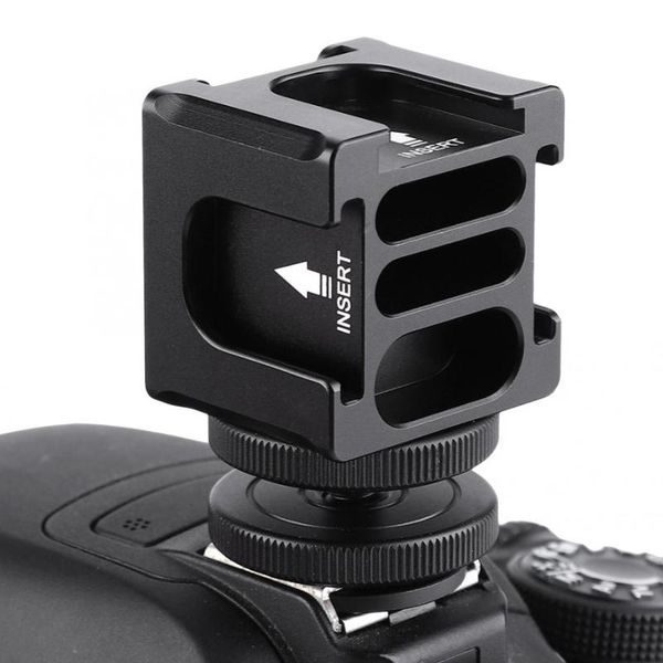 

fs-04 camera rotating pt four-head multi-function shoe bracket tripod head