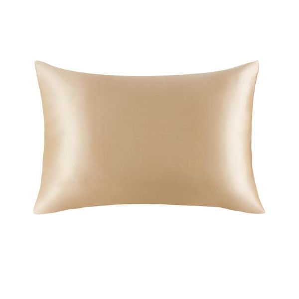

champagne/gold 100% mulberry silk pillowcase pillow case