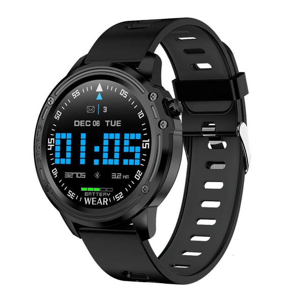 

l8 smart wristwatch heart rate blood prsure ecg monitoring satch timing offline screen touchjk