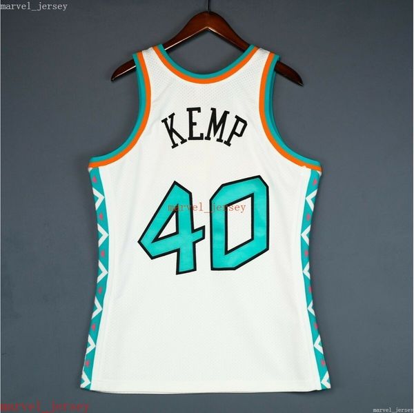 Cuciture personalizzate Shawn Kemp 1996 All Star Jersey XS-6XL Maglie da basket Maglie da basket Maglie da basket Gioventù