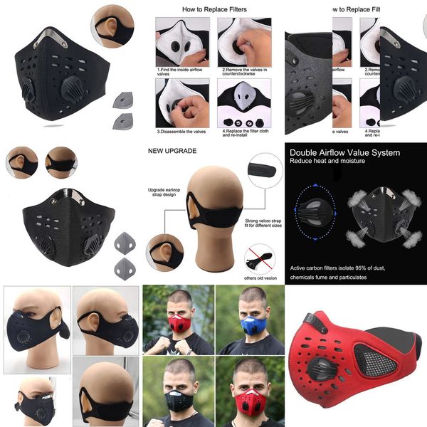 

factorydj4gwith face protective activated carbon pm2.5 anti-pollution cycling dust sport running training r 8k43