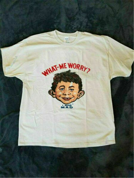

new vintage t-shirt alfred e. neuman 1958 size s-2xl fashion classic tee shirt sport hooded sweatshirt hoodie