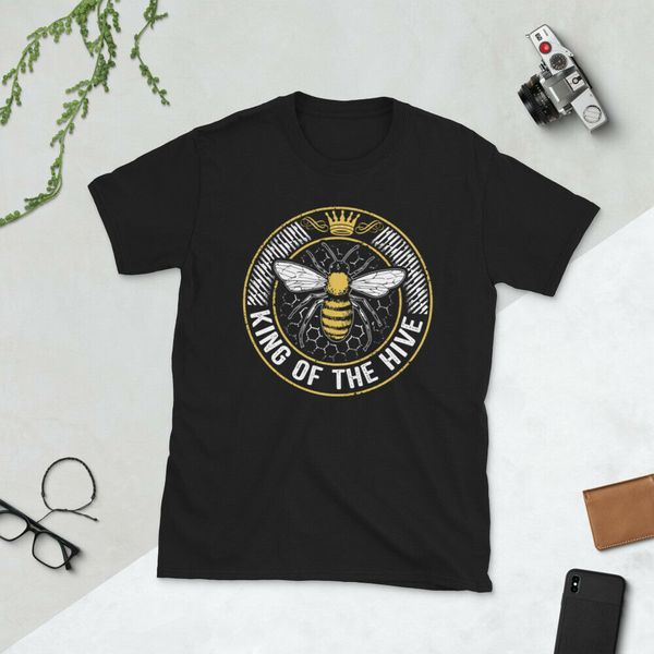 

sport king of the hive beekeeper bee lover honey gift t-shirt