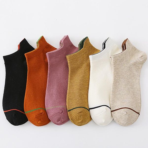 

heel protection women's boat socks in spring and summer leisure solid color ears women's socks anti friction cott bbyhos, Black