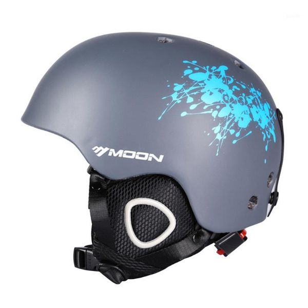 

skating outdoor sports head wearing shockproof skiing helmet adjustable strap warm cycling safety air vent hard breathable1