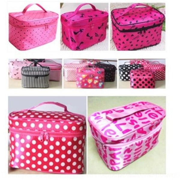 

xvyv5 korean new portable large cosmetic jewelry square women's cosmetic storage capacity bag travel folding wash bag eb0ab