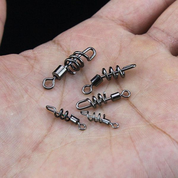 

20 шт. / лот rolling crivel barrel cwivel рыболовный крючок разъем с привинченным snap fishing swivels рыболовный разъем крючок bbykxz alice