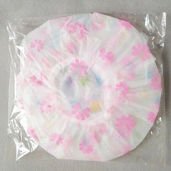 

душ колпачок водонепроницаемый высококачественный эластичный 1 шт. женский душ cap точка утолщенные эластичные душевые шапки женские парикма