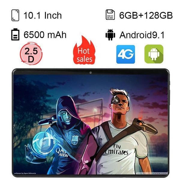 

tablet pc 10 inch tablets android 9.0 wifi 6g+128gb large memory mtk6797 dual sim card 4g call adroid