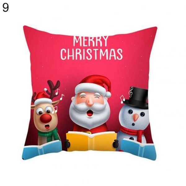 

санта снеговика рождественской елки elk letters подушка обложка наволочка xmas декор для вас ваши друзья и ваша семья jlljrv mx_home
