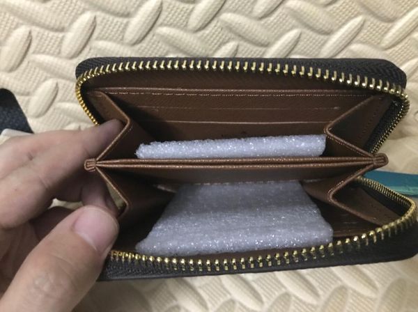 

short wallet gram design sale brown zippermono check women's wallet real leather zippy plaid aebef