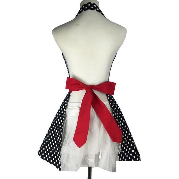 

retro apron for the kitchen cooking pinafore girl dress sleeveless bib cleaning 100% cotton cloth apro jllkwz bdesybag